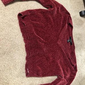 red sweater